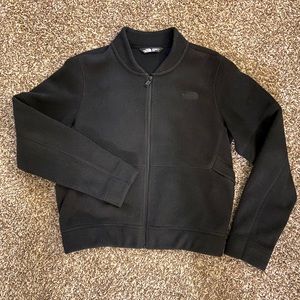 The North Face fleece bomber, sz M